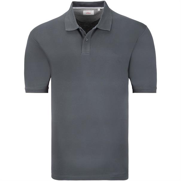 S.OLIVER Poloshirt anthrazit