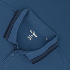 S.OLIVER Poloshirt blau