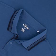 S.Oliver Poloshirt - EXTRA lang blau
