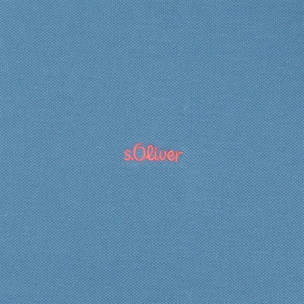 S.OLIVER Poloshirt - EXTRA lang blau