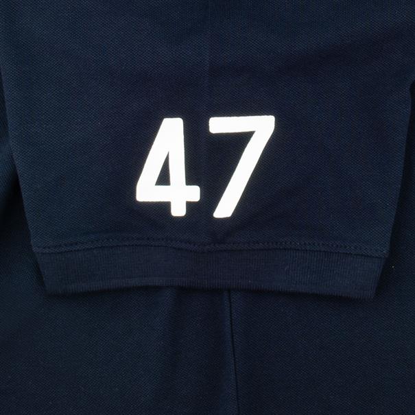 S.OLIVER Poloshirt EXTRA lang dunkelblau Herrenmode in