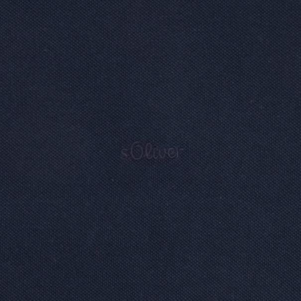 S.OLIVER Poloshirt - EXTRA lang dunkelblau