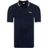 S.OLIVER Poloshirt - EXTRA lang dunkelblau