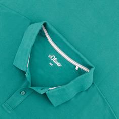 S.OLIVER Poloshirt - EXTRA lang grün