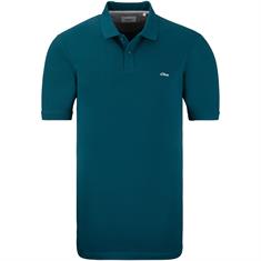 S.OLIVER Poloshirt - EXTRA lang grün