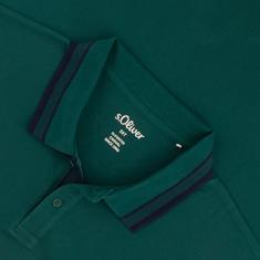 S.Oliver Poloshirt - EXTRA lang grün