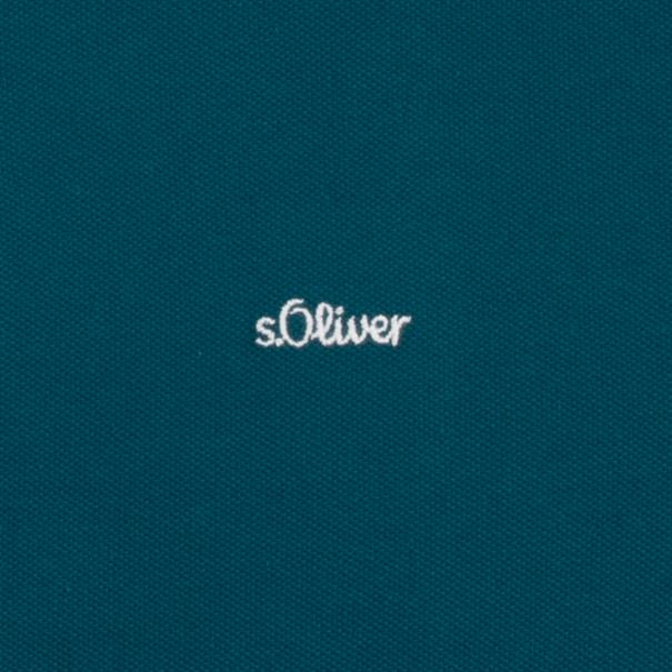 S.OLIVER Poloshirt - EXTRA lang grün