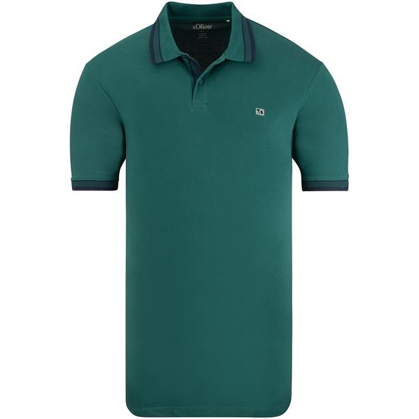 S.Oliver Poloshirt - EXTRA lang grün