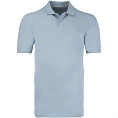 S.OLIVER Poloshirt - EXTRA lang hellblau