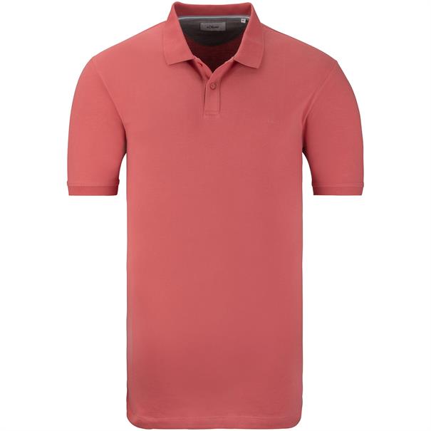 S.OLIVER Poloshirt - EXTRA lang lachs