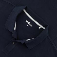S.OLIVER Poloshirt - EXTRA lang marine