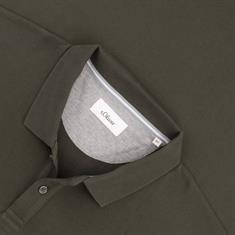 S.OLIVER Poloshirt EXTRA lang oliv