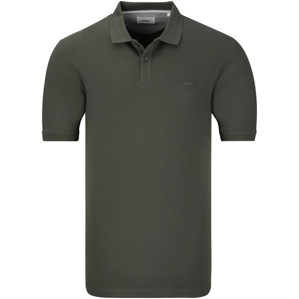 S.OLIVER Poloshirt EXTRA lang oliv