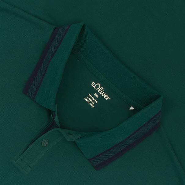 S.OLIVER Poloshirt grün