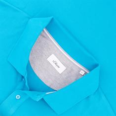 S.OLIVER Poloshirt hellblau
