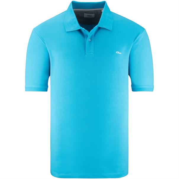 S.OLIVER Poloshirt hellblau