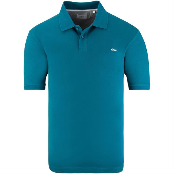 S.OLIVER Poloshirt petrol