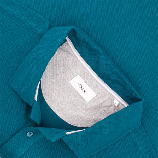 S.OLIVER Poloshirt petrol