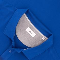 S.OLIVER Poloshirt royal-blau