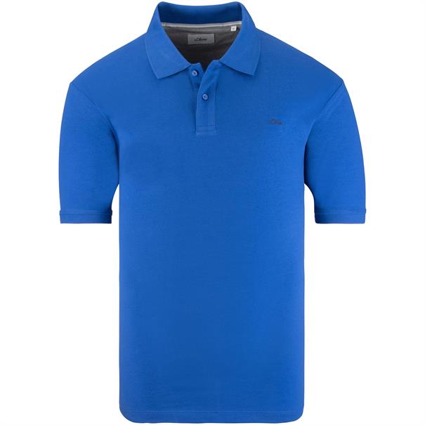 S.OLIVER Poloshirt royal-blau
