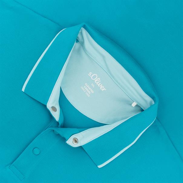 S.OLIVER Poloshirt türkis