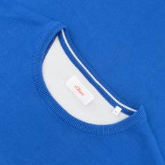 S.OLIVER Pullover blau