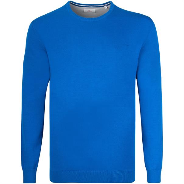 S.OLIVER Pullover blau