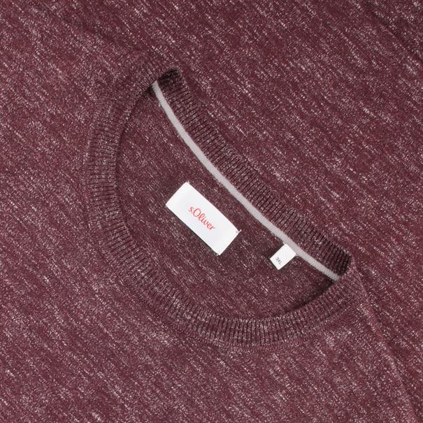 S.OLIVER Pullover bordeaux
