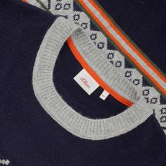S.OLIVER Pullover dunkelblau