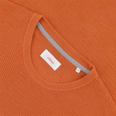 S.OLIVER Pullover - EXTRA lang orange