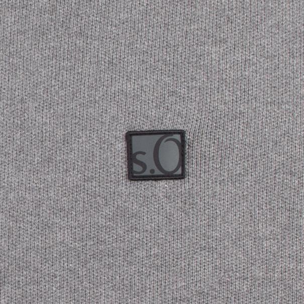 S.OLIVER Pullover grau-meliert