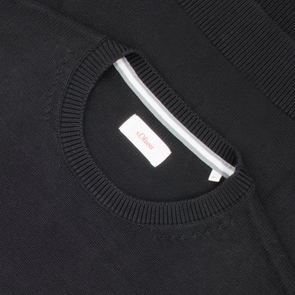 S.OLIVER Pullover schwarz