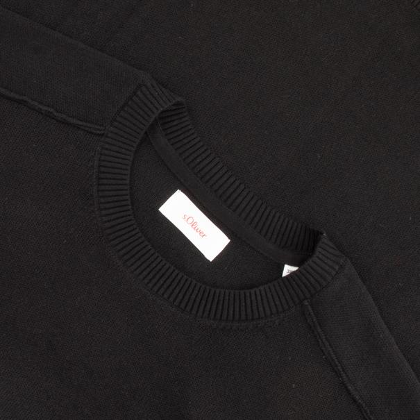 S.OLIVER Pullover schwarz