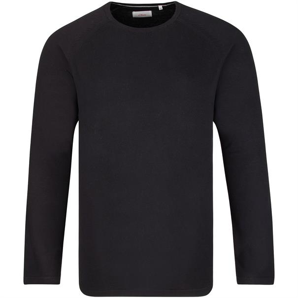 S.OLIVER Pullover schwarz
