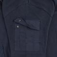 S.OLIVER Schalkragen-Sweatshirt marine