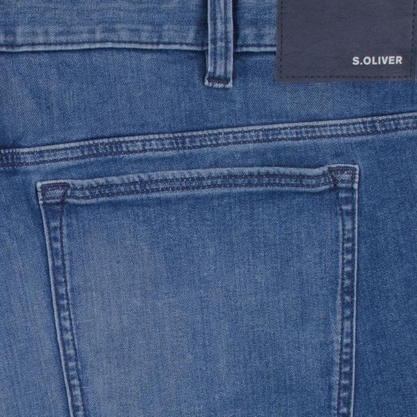 S.OLIVER Shorts jeansblau