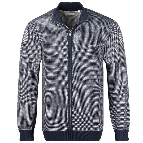 S.OLIVER Strickjacke blau