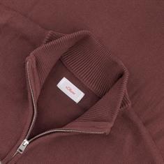 S.OLIVER Strickjacke bordeaux