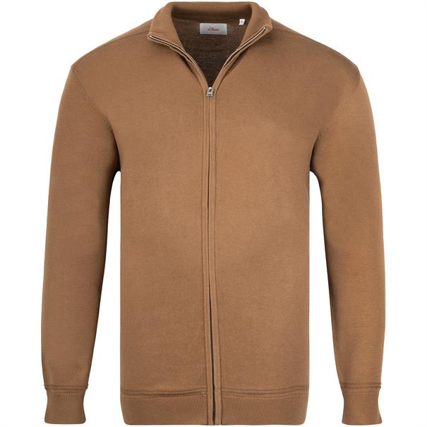 S.OLIVER Strickjacke braun