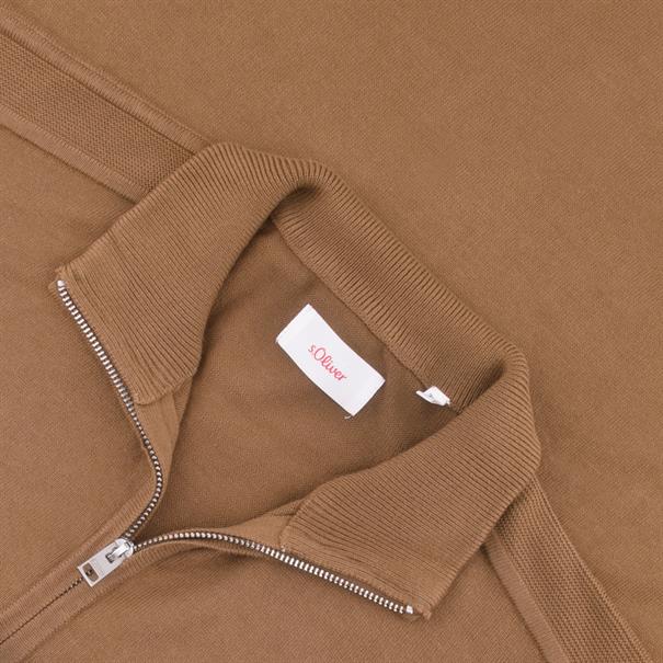 S.OLIVER Strickjacke braun