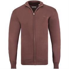 S.OLIVER Strickjacke - EXTRA lang bordeaux