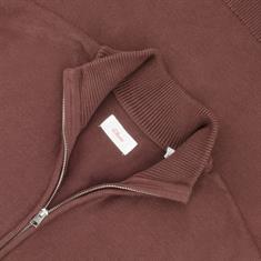 S.OLIVER Strickjacke - EXTRA lang bordeaux