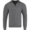 S.OLIVER Strickjacke grau-meliert