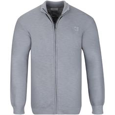 S.OLIVER Strickjacke grau
