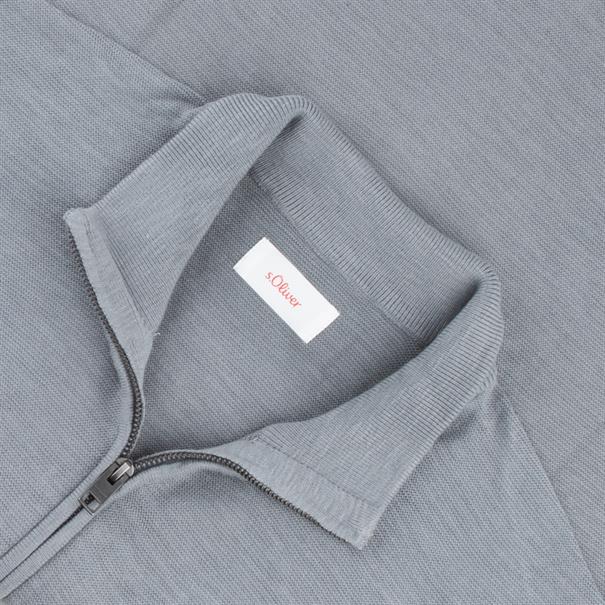 S.OLIVER Strickjacke grau