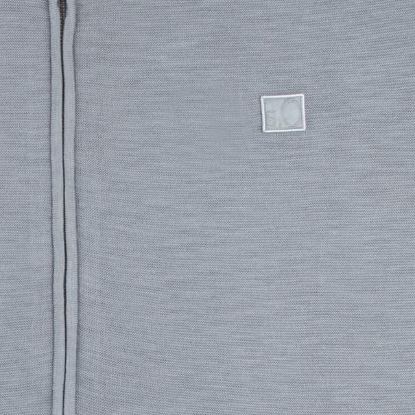 S.OLIVER Strickjacke grau