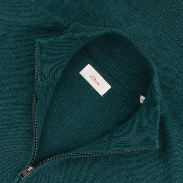 S.OLIVER Strickjacke grün