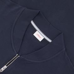 S.OLIVER Sweatjacke blau