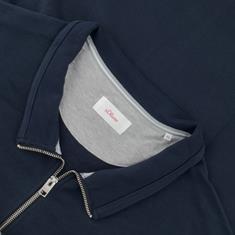 S.OLIVER Sweatjacke blau