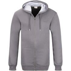 S. OLIVER Sweatjacke - EXTRA lang grau